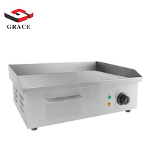 Commercial Big Capacity Stainless Steel Full Flat  Table Top Grill For Restaurant